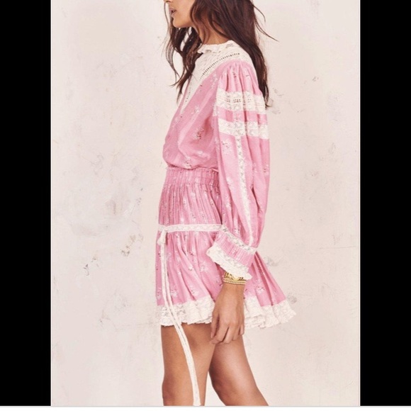 Loveshackfancy Pink Viola Dress - Picture 7 of 13